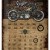 Calendar metalic - Harley Davidson Brick Wall 20x30 cm